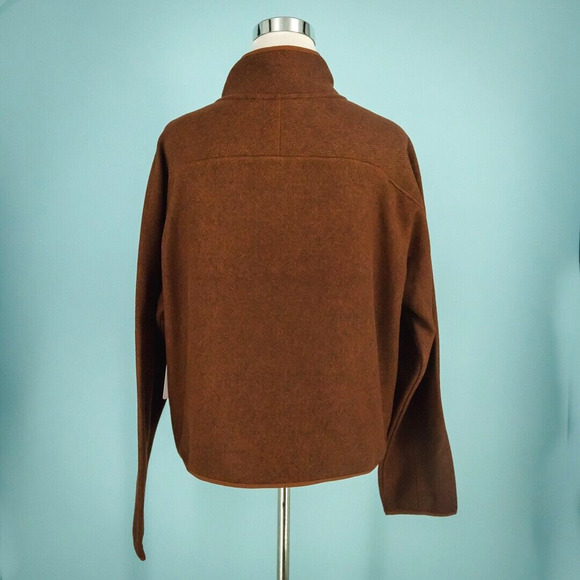 Athleta Size Large L Stroll Fleece Full Zip Long Long Sleeve Active Jacket NEW - Picture 2 of 8